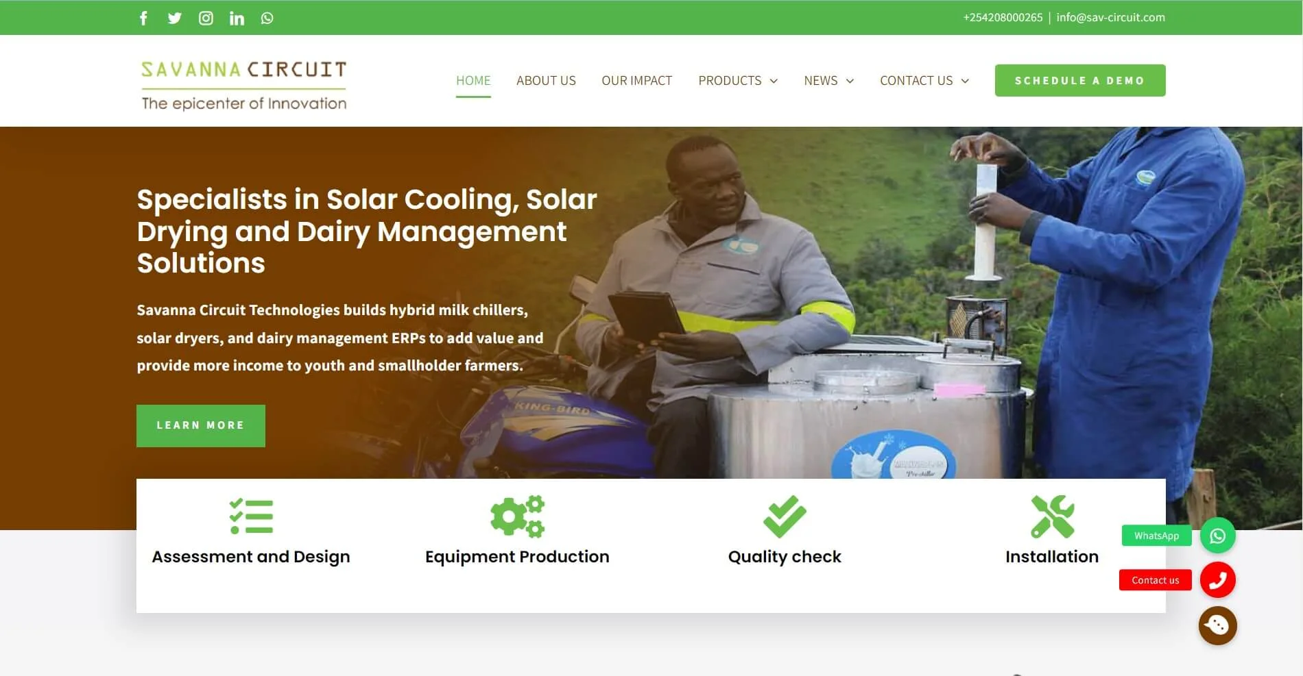 savannah circuit technologies website